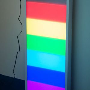 Интерактивная светозвуковая панель «Лестница света»