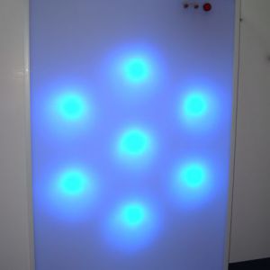 Интерактивная светозвуковая панель «Вращающиеся огни»